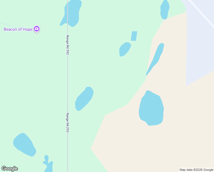 map of restaurants, bars, coffee shops, grocery stores, and more near 265002 292 Rge Road Southeast in Balzac