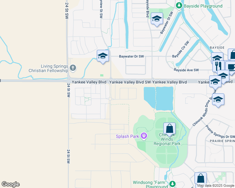 map of restaurants, bars, coffee shops, grocery stores, and more near in Airdrie
