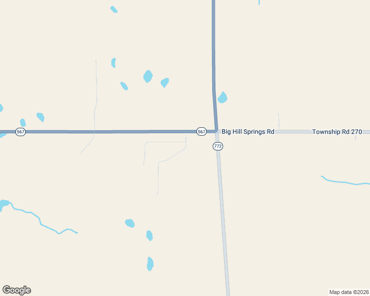 map of restaurants, bars, coffee shops, grocery stores, and more near 21126-21242 Big Hill Springs Road in Balzac