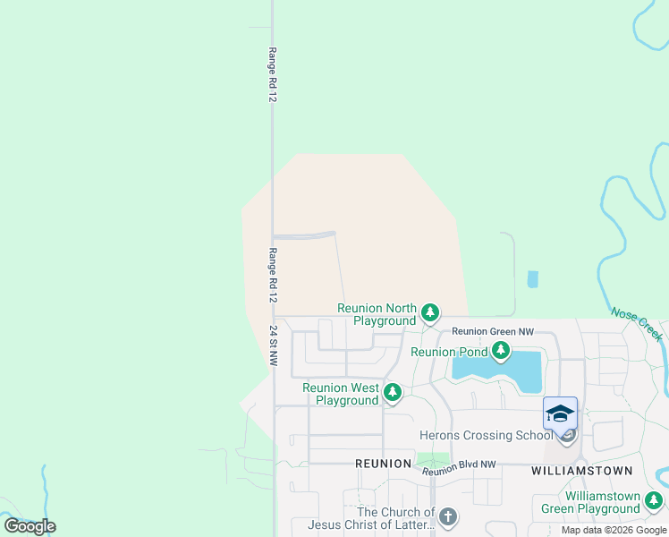 map of restaurants, bars, coffee shops, grocery stores, and more near in Airdrie