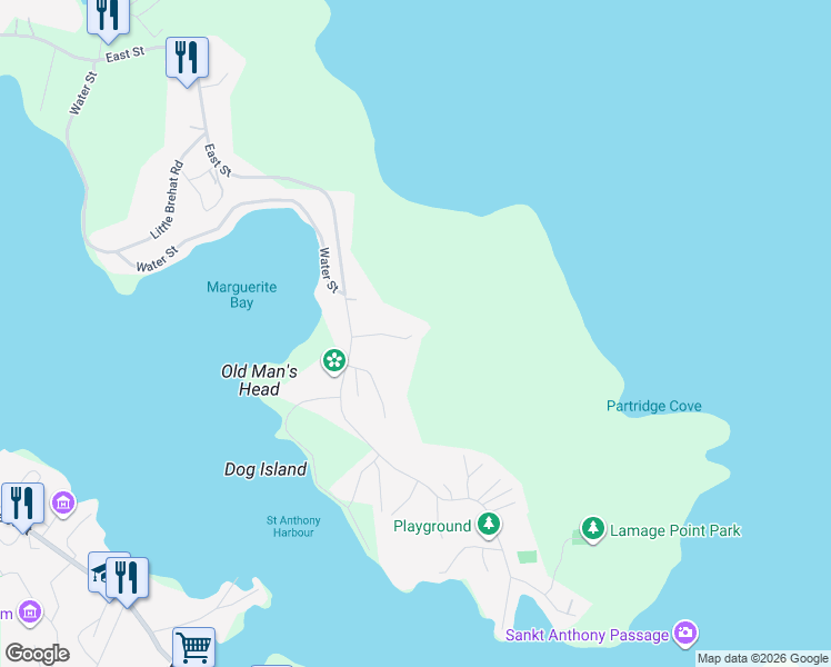 map of restaurants, bars, coffee shops, grocery stores, and more near 235 East Street in Saint Anthony