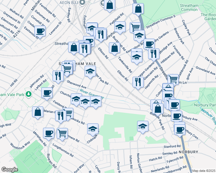 Hawkhurst Road, Greater London England Walk Score