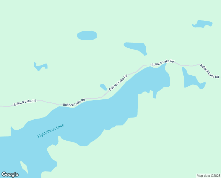 map of restaurants, bars, coffee shops, grocery stores, and more near Bullock Lake Road in 100 Mile House