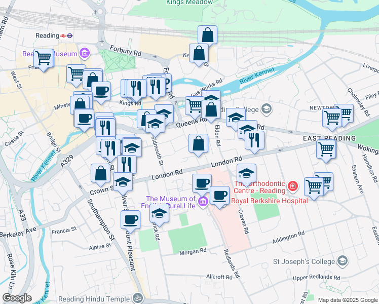 Watlington Street, Reading England Walk Score