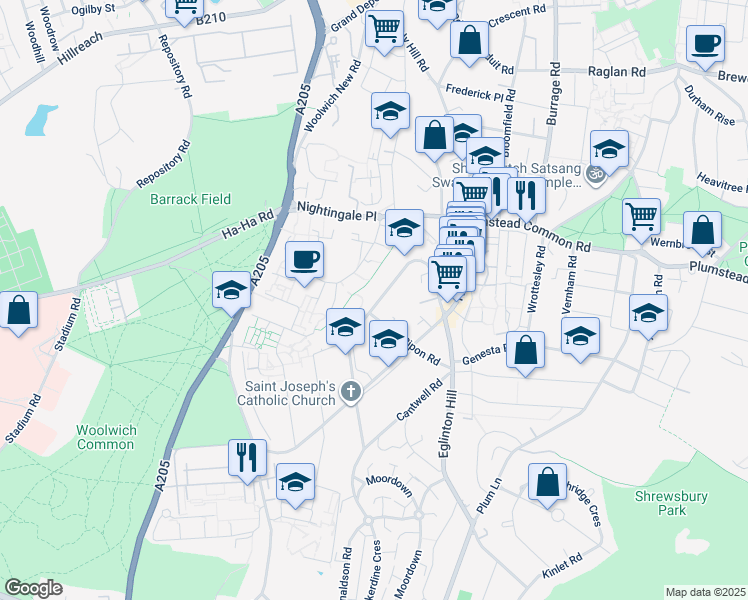 Eglinton Road, Greater London England Walk Score