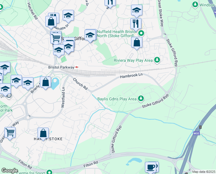 Hambrook Lane, Stoke Gifford England Walk Score