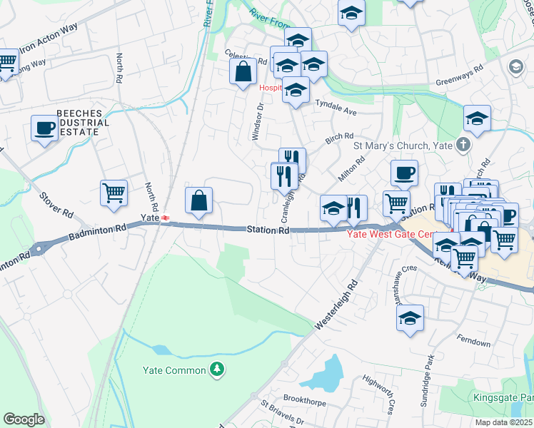 Longs Drive, Yate England Walk Score
