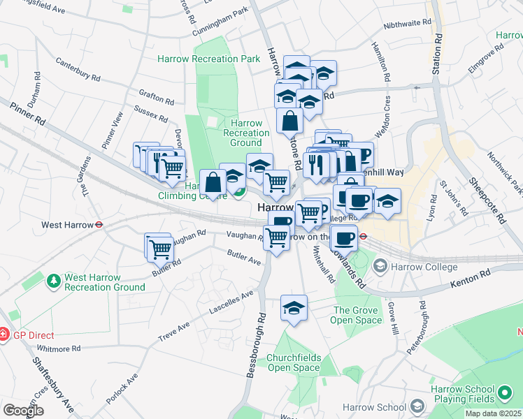 19 Pinner Road, Harrow England Walk Score