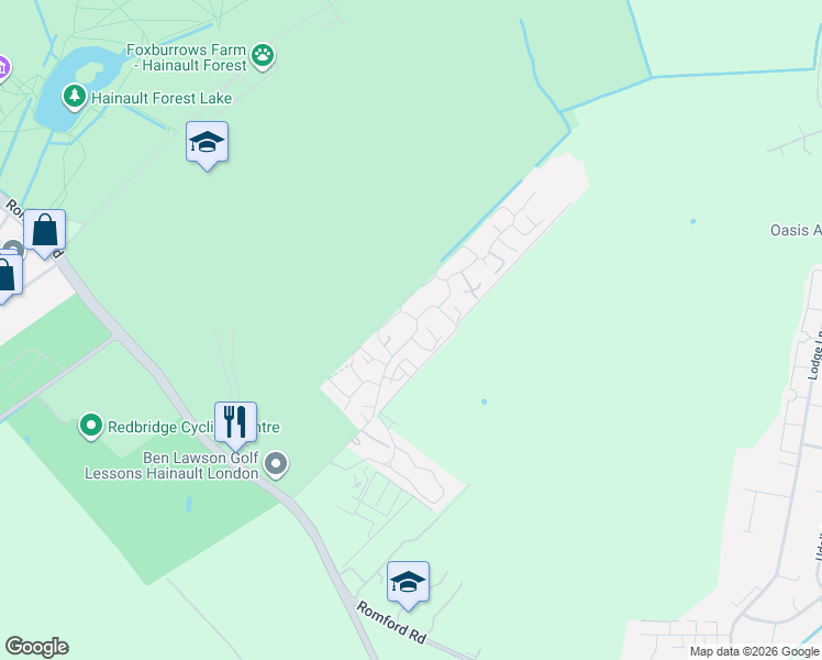 map of restaurants, bars, coffee shops, grocery stores, and more near in Greater London