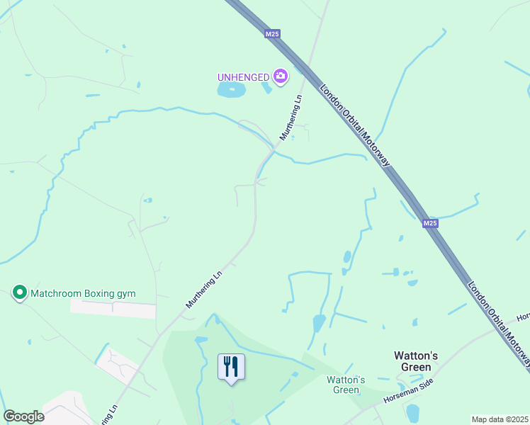 map of restaurants, bars, coffee shops, grocery stores, and more near in Navestock