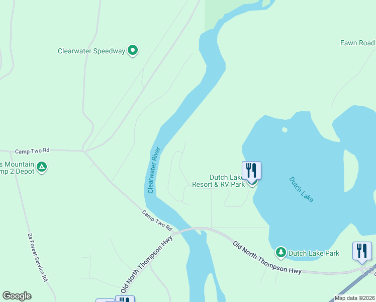 map of restaurants, bars, coffee shops, grocery stores, and more near 357 Dutch Lake Road in Clearwater