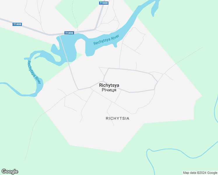 map of restaurants, bars, coffee shops, grocery stores, and more near in Richytsya