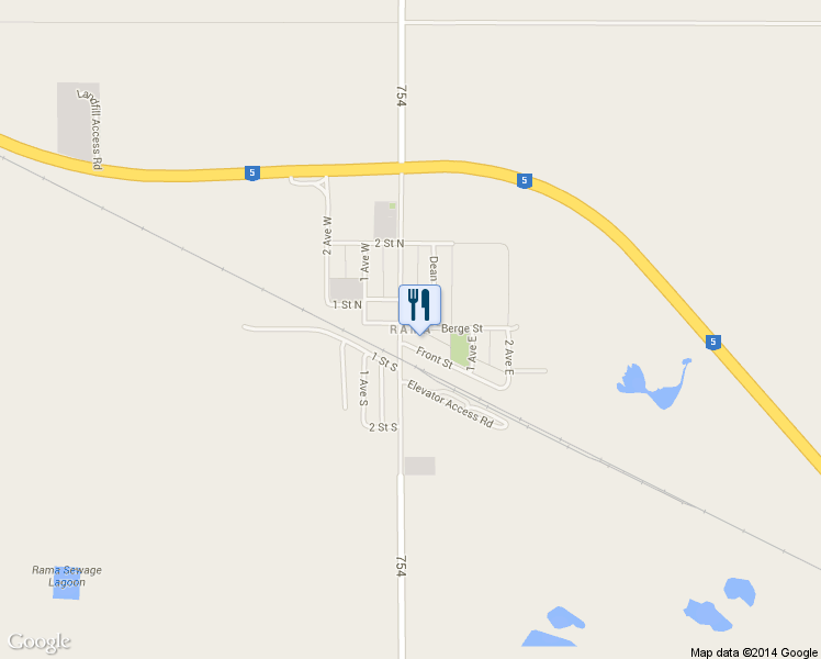 map of restaurants, bars, coffee shops, grocery stores, and more near in Rama