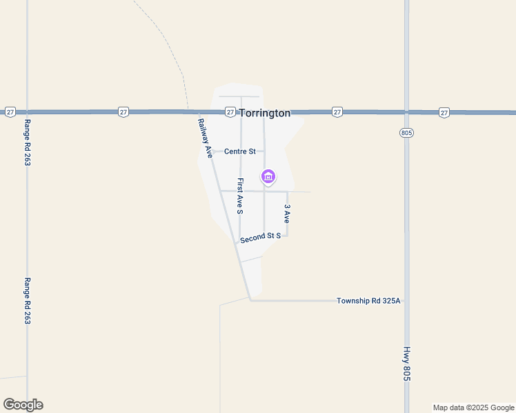 map of restaurants, bars, coffee shops, grocery stores, and more near 314 2 Avenue in Torrington