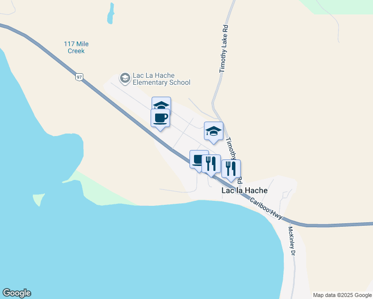 Lac la Hache BC Walk Score