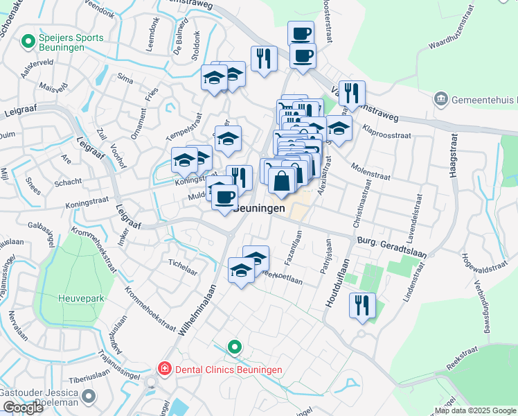 Beuningen GE Walk Score