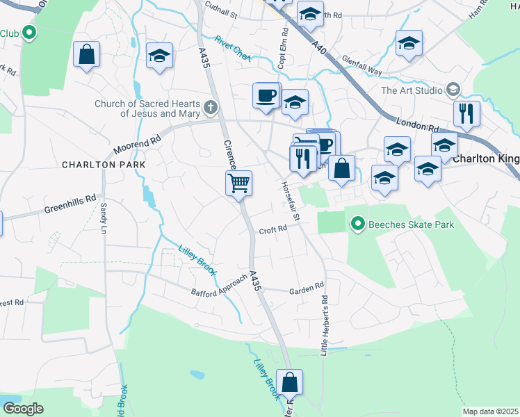 Pumphreys Road, Charlton Kings England Walk Score
