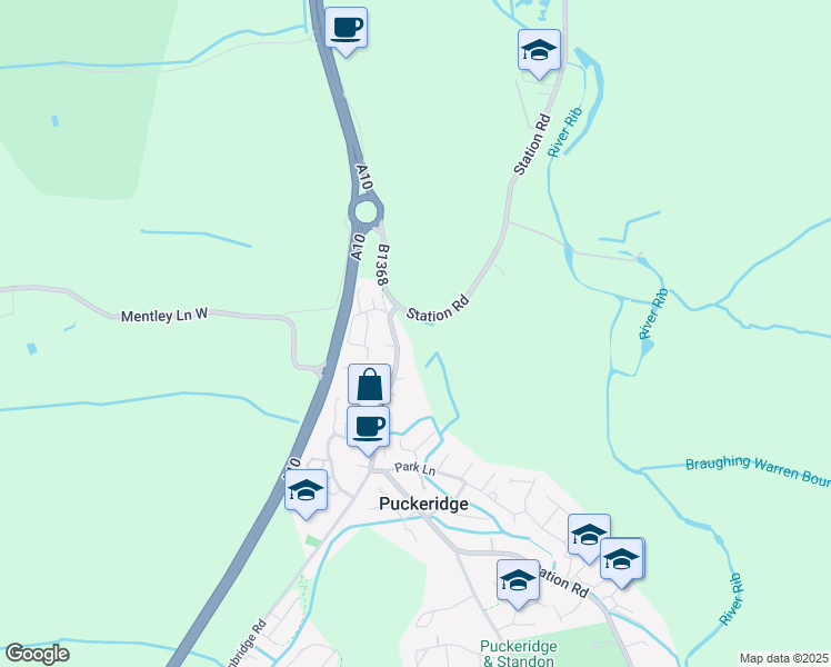 Buntingford Road, Puckeridge England Walk Score