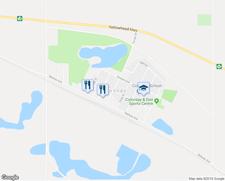 map of restaurants, bars, coffee shops, grocery stores, and more near in Colonsay