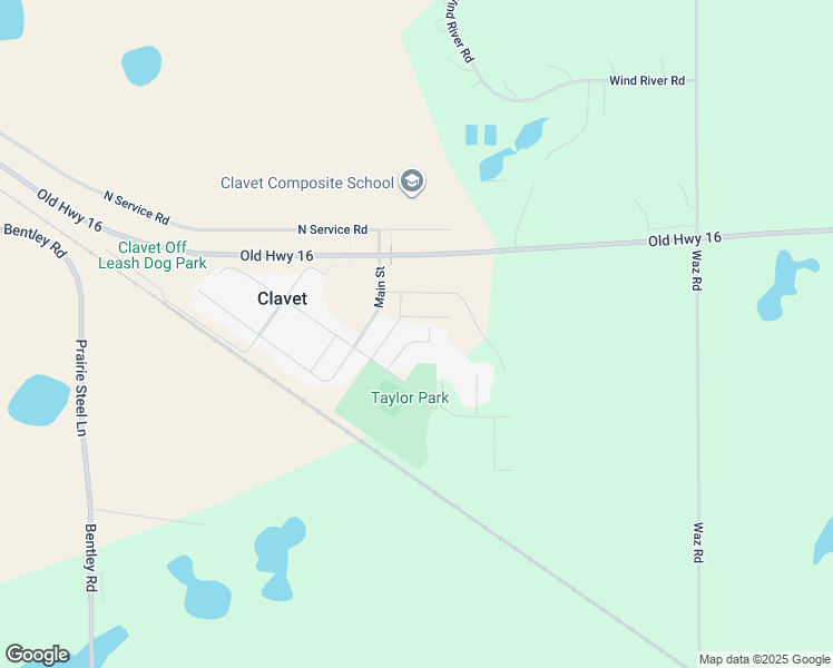 map of restaurants, bars, coffee shops, grocery stores, and more near 15 Erixon Place in Clavet
