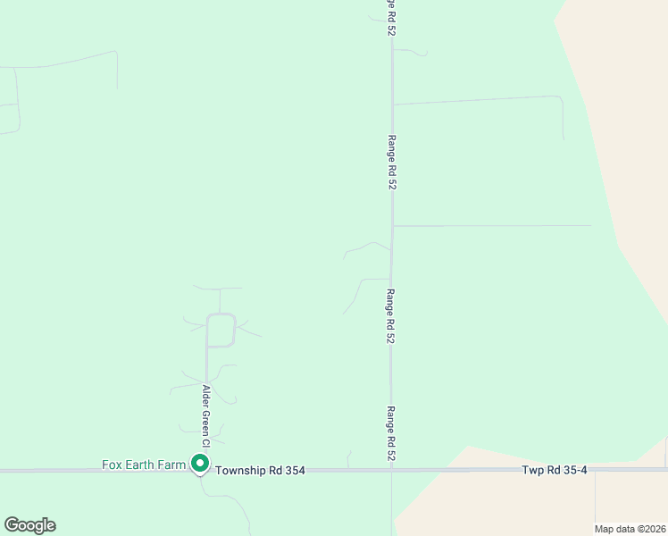 map of restaurants, bars, coffee shops, grocery stores, and more near Range Road 52 in Caroline