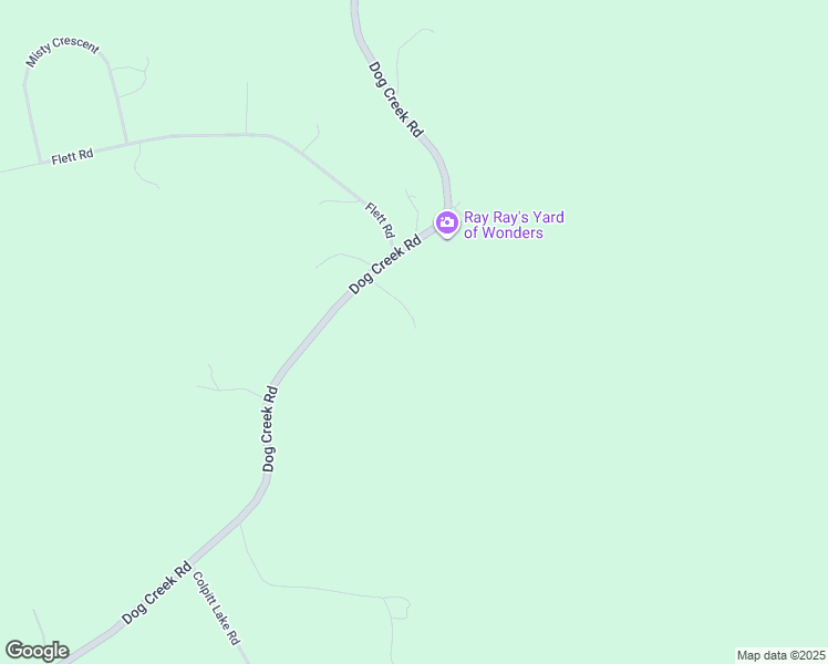 map of restaurants, bars, coffee shops, grocery stores, and more near 2675 Dog Creek Road in Williams Lake