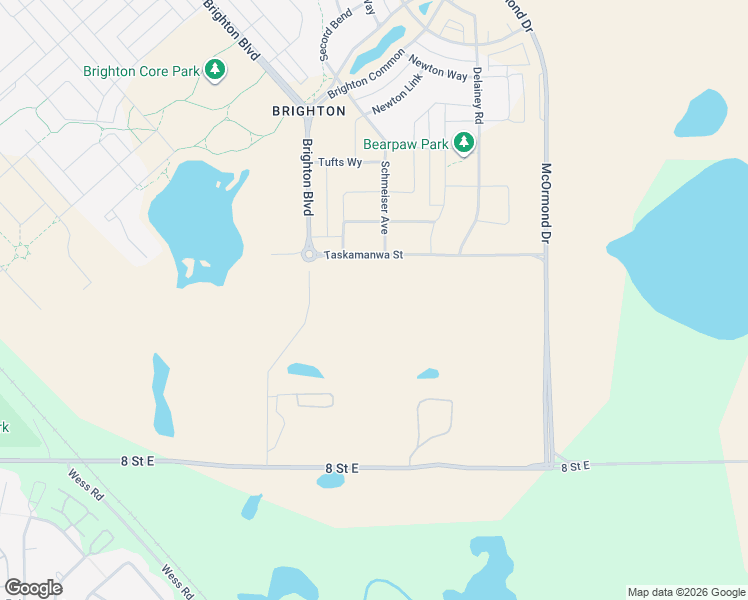 map of restaurants, bars, coffee shops, grocery stores, and more near Perimeter Trail in Clavet