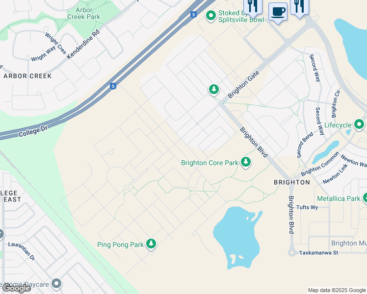 map of restaurants, bars, coffee shops, grocery stores, and more near in Saskatoon