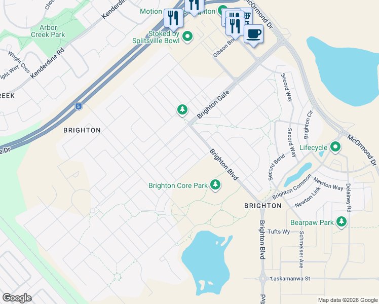 map of restaurants, bars, coffee shops, grocery stores, and more near Secord Bend in Division No. 11