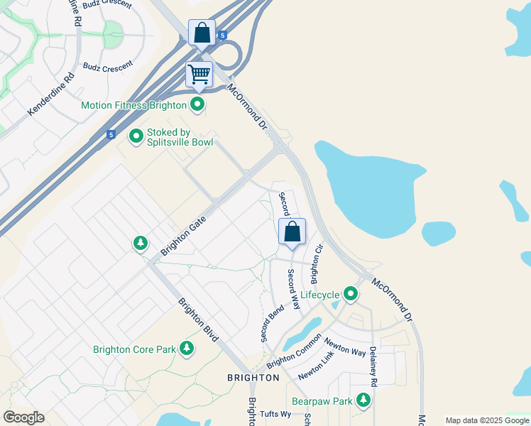 map of restaurants, bars, coffee shops, grocery stores, and more near 322 Dagnone Crescent in Martensville