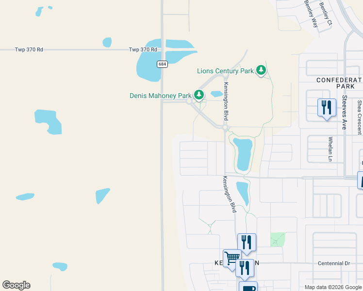 map of restaurants, bars, coffee shops, grocery stores, and more near 604 Ells Crescent in Saskatoon
