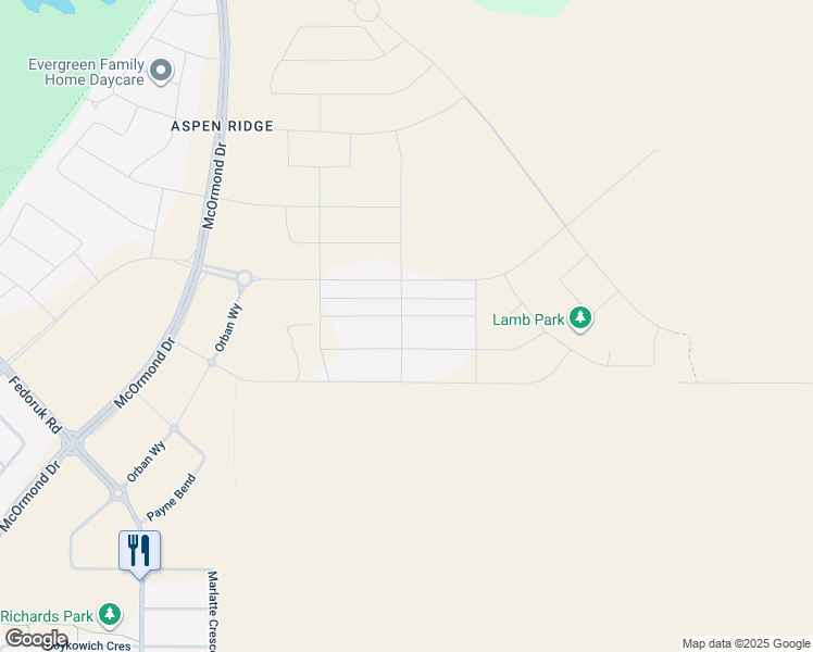 map of restaurants, bars, coffee shops, grocery stores, and more near 167 Thakur Street in Saskatoon