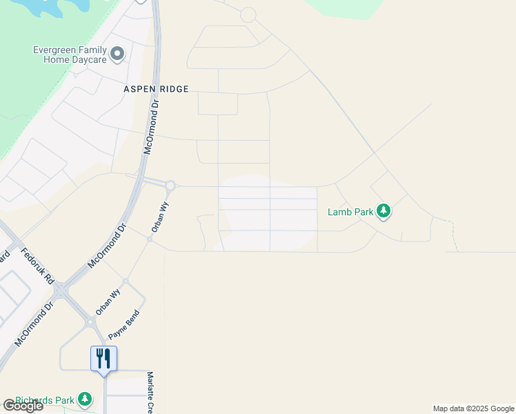 map of restaurants, bars, coffee shops, grocery stores, and more near 167 Thakur Street in Saskatoon