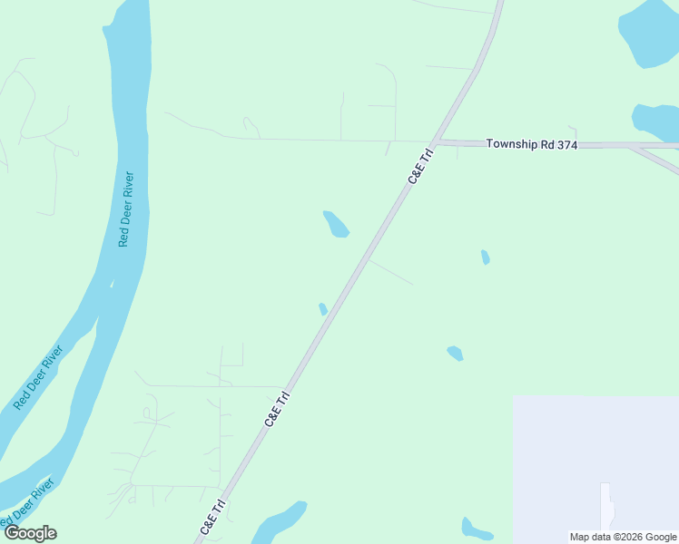 map of restaurants, bars, coffee shops, grocery stores, and more near 37475 Range Road 281A in Division No. 8