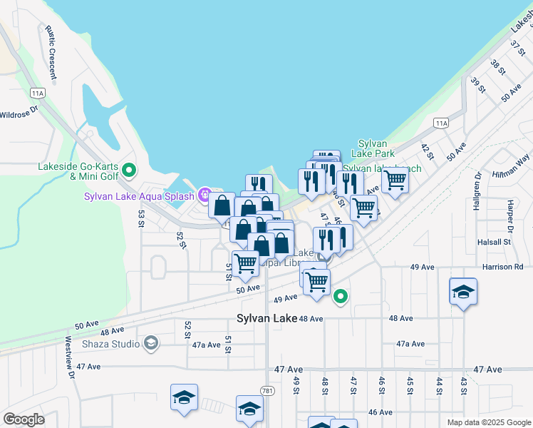 5015 50 Street, Sylvan Lake AB Walk Score