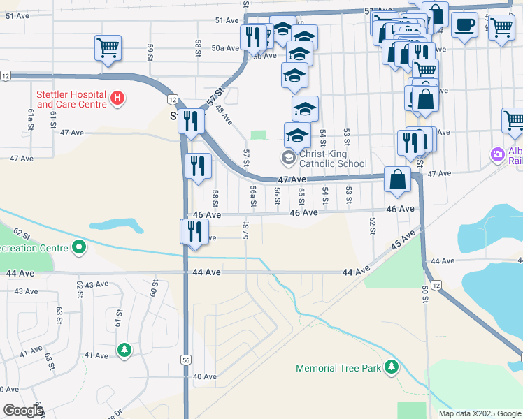 4601 56 Street, Stettler AB Walk Score