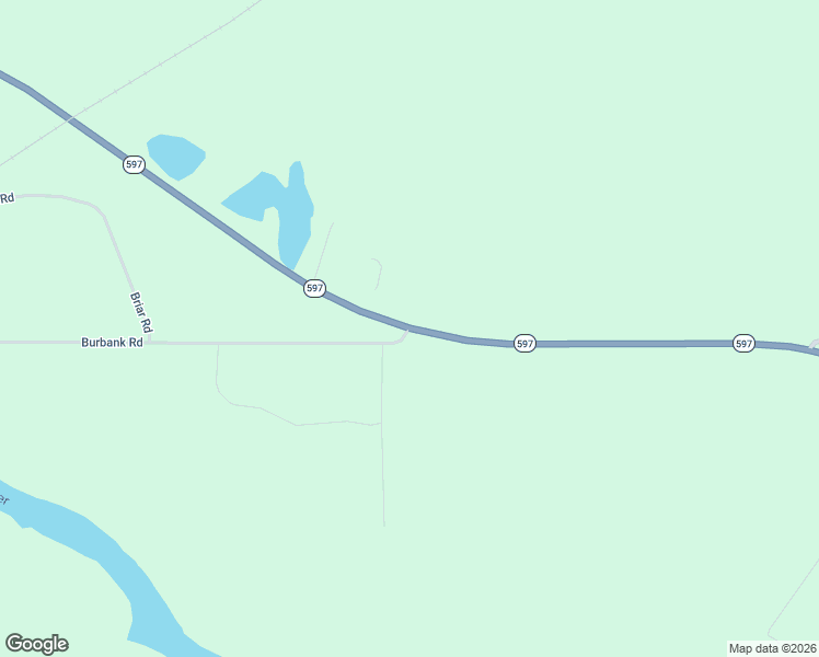 map of restaurants, bars, coffee shops, grocery stores, and more near Alberta 597 in Blackfalds