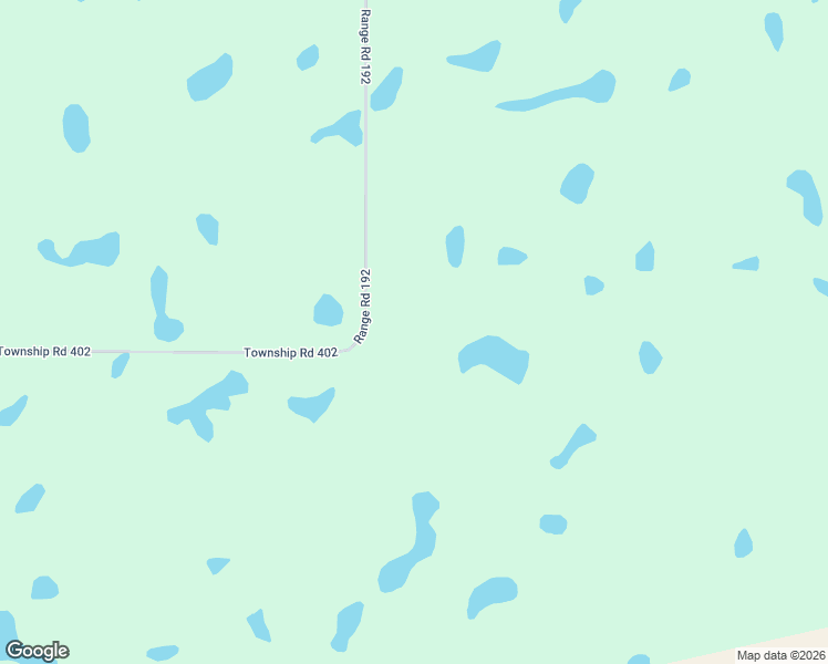 map of restaurants, bars, coffee shops, grocery stores, and more near Range Road 192 in Red Willow