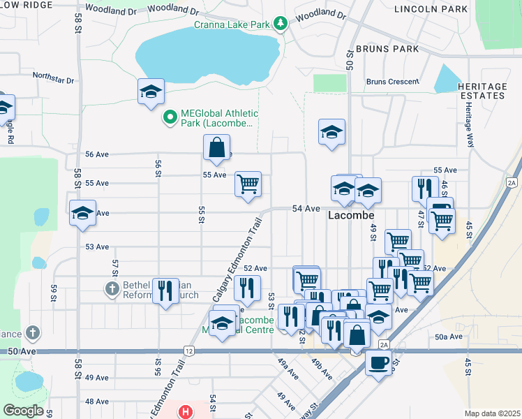 Range Road 265, Blackfalds AB Walk Score