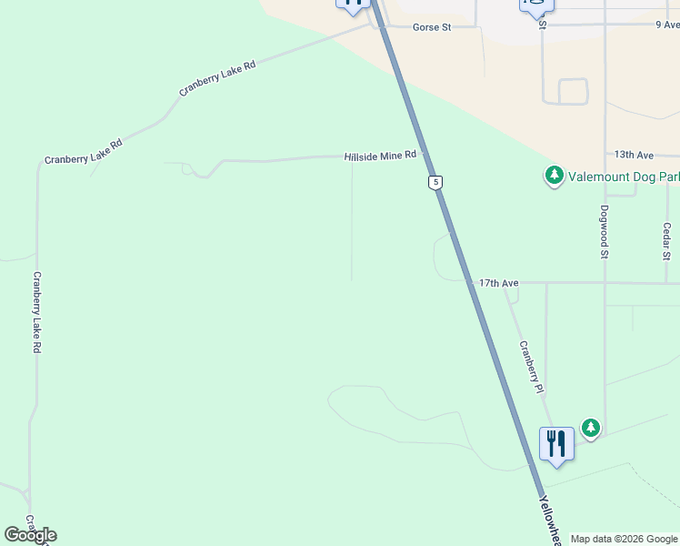 map of restaurants, bars, coffee shops, grocery stores, and more near 1495 King Road in Valemount