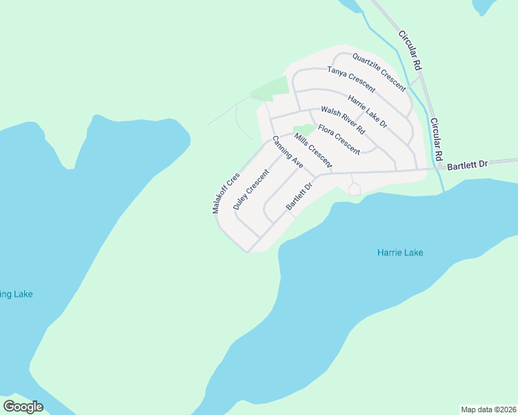 map of restaurants, bars, coffee shops, grocery stores, and more near 4035 Ashuanipi Crescent in Labrador City