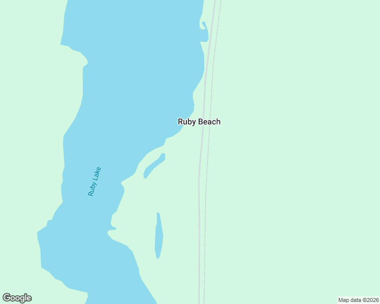 map of restaurants, bars, coffee shops, grocery stores, and more near in Ruby Beach