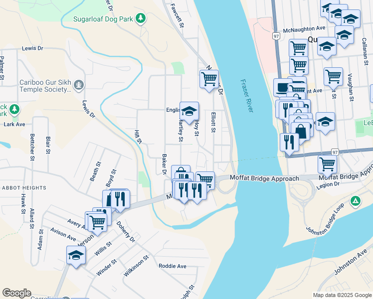 288 Hartley Street, Quesnel BC Walk Score