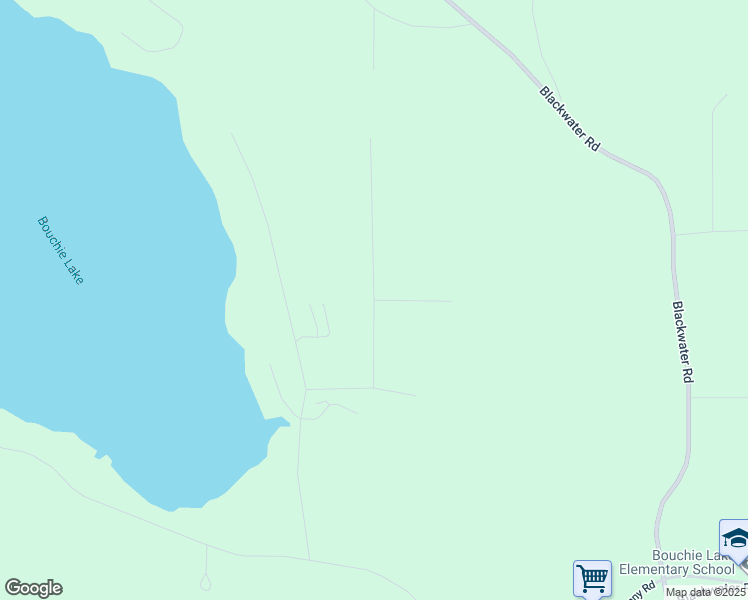 map of restaurants, bars, coffee shops, grocery stores, and more near Vernon Road in Quesnel
