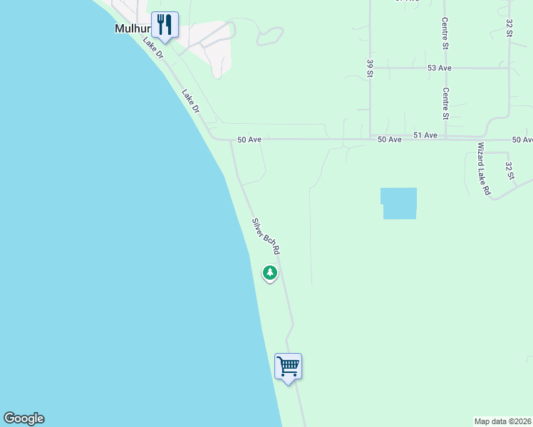 map of restaurants, bars, coffee shops, grocery stores, and more near 30 Silver Beach Road in Westerose