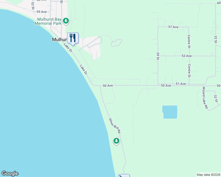 map of restaurants, bars, coffee shops, grocery stores, and more near 9 Silver Beach Road in Westerose
