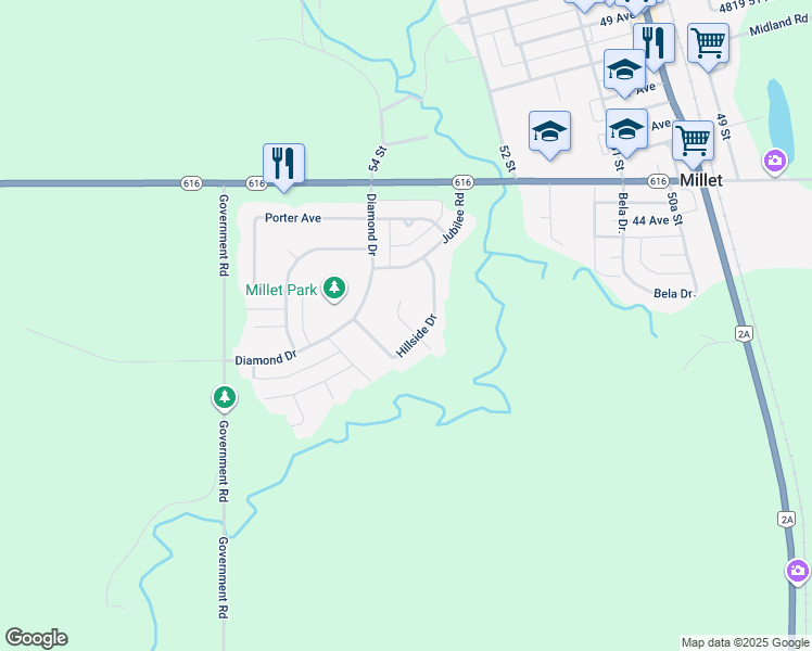 107 Hillside Court, Millet AB Walk Score