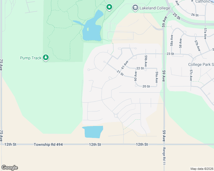 map of restaurants, bars, coffee shops, grocery stores, and more near 2022 61 Avenue in Lloydminster