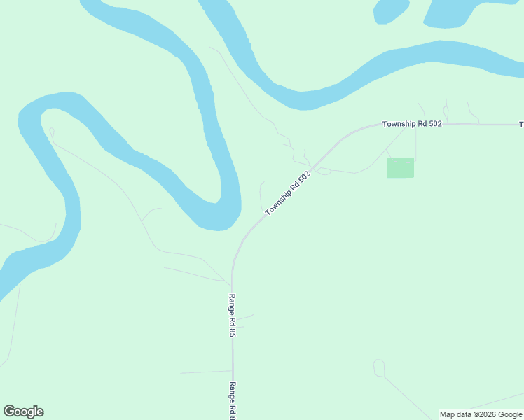 map of restaurants, bars, coffee shops, grocery stores, and more near Range Road 84A in Rocky Rapids