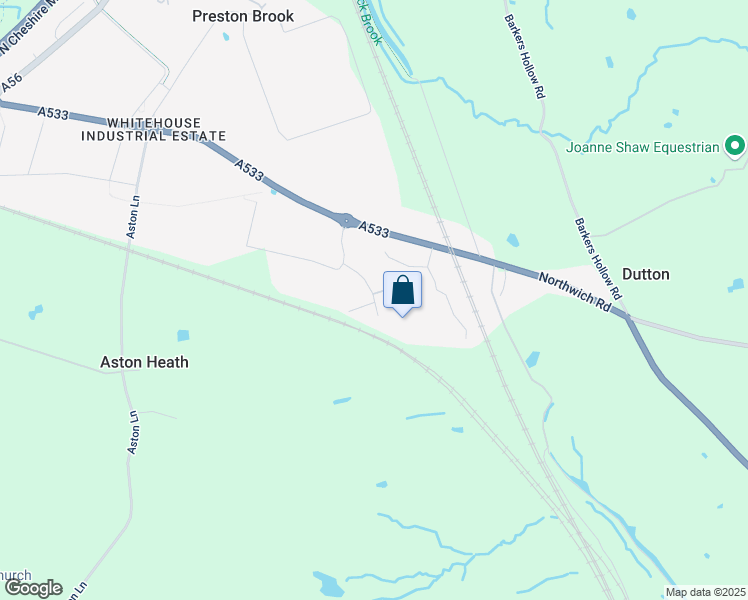 map of restaurants, bars, coffee shops, grocery stores, and more near 123 Fairoak Lane in Halton